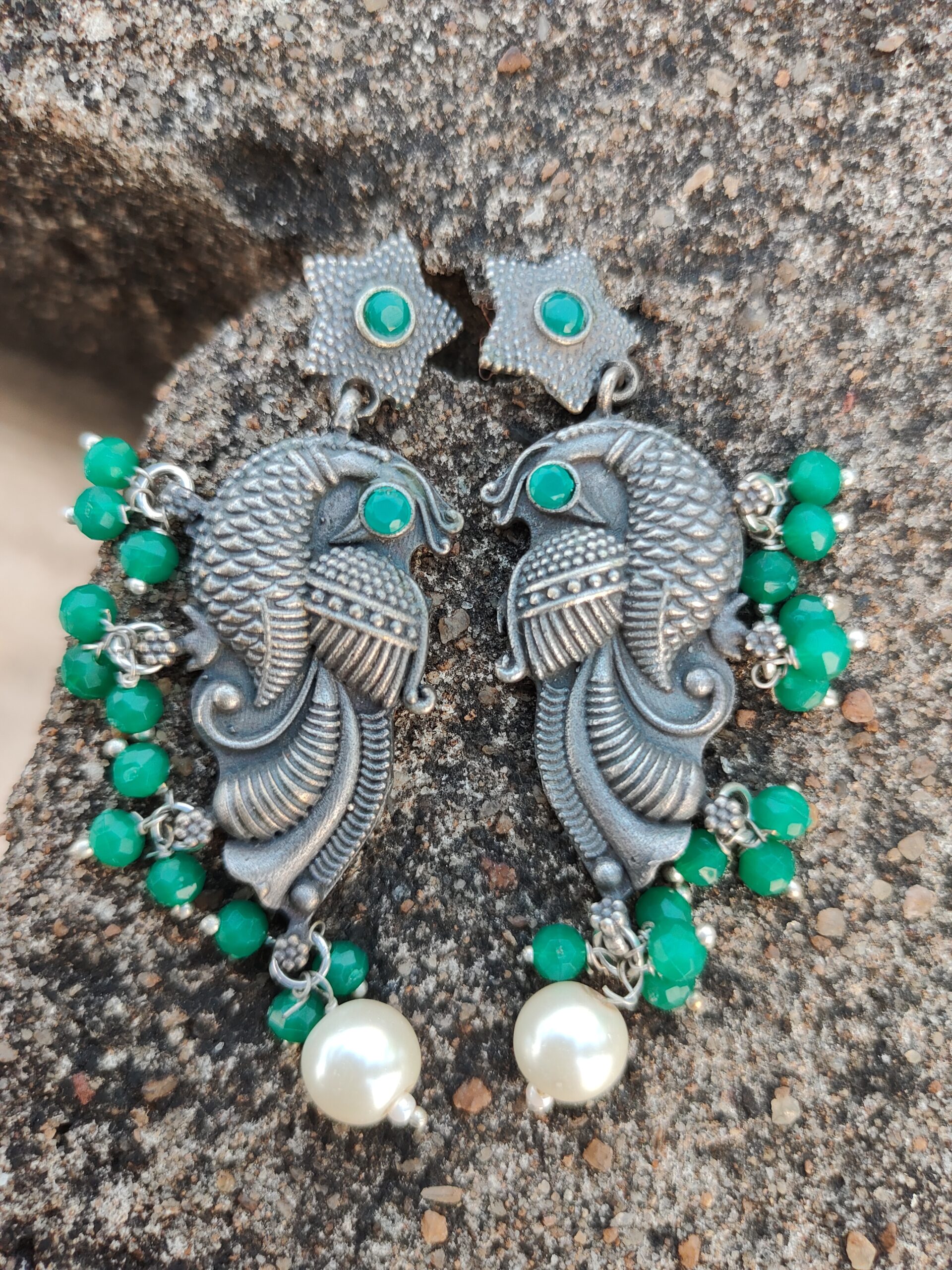 Peacock Earring